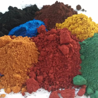 Pigment d'oxyde de fer orange 9999 Coloration des sols de construction, peinture pour bâtiments en ciment, mur extérieur