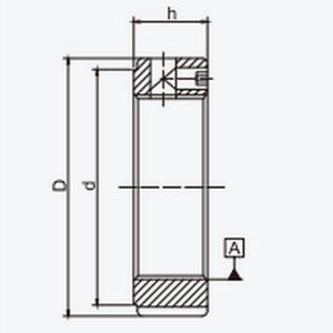 Tuercas de Bloqueo Axiales de Alta Precisión de Acero Inoxidable 304 Serie A, Tuercas de Bloqueo de Rodamientos Personalizables para Máquinas Herramienta CNC - Product Image 2