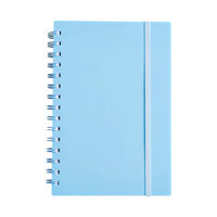 Carnet à spirales A5 avec logo personnalisé et bande élastique - Journal d'affaires promotionnel pour cadeaux d'entreprise