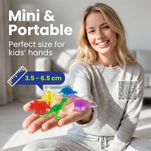 Figurines de dinosaures miniatures qui brillent dans <span class=keywords><strong>le</strong></span> noir, jouets lumineux en capsules pour distributeurs automatiques, remplisseurs de distributeurs de bonbons, prix de récompense pour parcs d'attractions - Product Image 3