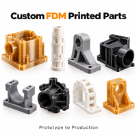Service d'impression 3D, matériaux inclus (ABS, fibre de carbone), processus FDM/FFF, offrant des solutions personnalisées résistantes à la chaleur et ignifuges
