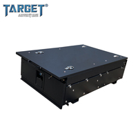 Qualité Garantie Nouveau Tiroir en Acier Noir pour Système de Rangement de Cuisine, SUV, Camping-Car, Capacité 200kg pour Prado LC76/LC95/LC120/LC150 Tacoma