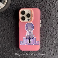 Comic Alien diseñador de moda iPhone 7 8 Xr Xs 11 12 13 14 15 16 Plus Pro Max Coque Julio funda para teléfono