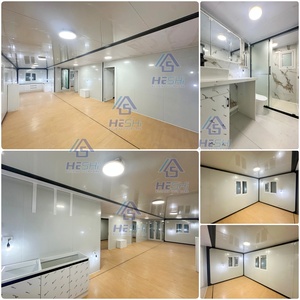 Casa Contenedor Expandible al por Mayor para Distribuidores, Contenedor de 20 o 40 Pies, 1, 2 o 3 Dormitorios, Galvanizada, Plegable, Móvil, Reubicable, Tipo Cabaña - Product Image 5
