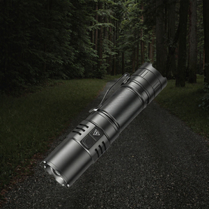 Lampe torche rechargeable WOSEN 2300 lumens en alliage d'aluminium avec zoom, étanche IP44, mise au point réglable, portée du faisceau 300-400 m, camping - Product Image 3
