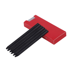Lápiz Promocional de Madera Negra de Alta Calidad con Letras Estándar, Impresión UV, Empaque Personalizado, Regalos Corporativos de Oficina - Product Image 1