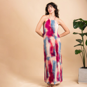 Robe maxi sans manches pour femme, qualité supérieure, prix compétitif, nouvelle robe trapèze sans manches très tendance - Product Image 2
