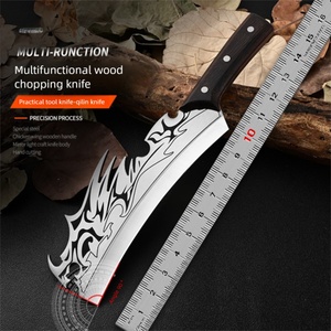 Couteau à lame fixe personnalisable HK Ultramarine, survie en plein air, tactique, bricolage, camping, manche en bois, acier inoxydable, OEM 1 - Product Image 5