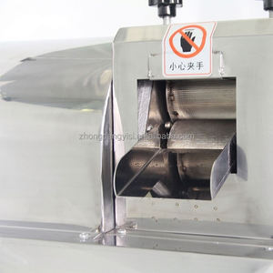 Commercial Electric Stainless Steel Cane <b>Juicer</b> <b>Machine</b> Vertical Benchtop Fresh <b>Fruit</b> <b>Vegetable</b> Juice Maker Plug-In Charging - Product Image 3