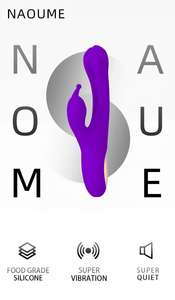 Vibrador LOVE.Rabbit para Mujeres, Juguete Sexual de Doble Cabeza con Vibración, Varita AV, Vibrador de Punto G y Clítoris, Juguetes Sexuales para la Masturbación Femenina - Product Image 2