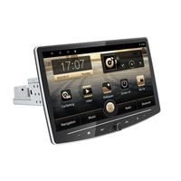 Radio Mobil Android 10.1 Inci Layar Putar Android 1 Din, Mendukung Carplay, Autoradio, Tombol Putar, Pemutar Multimedia, GPS