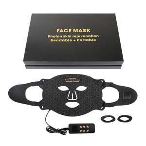 <span class=keywords><strong>Masque</strong></span> facial en silicone amélioré 510K le plus vendu : 240 LED pour thérapie par lumière rouge et bleue pour le rajeunissement facial à domicile (avec cache-yeux) - Product Image 4
