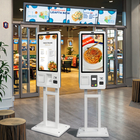 Kiosco de Autoservicio con Pantalla Táctil para Publicidad y Pagos, Kiosco de Pedidos Automatizados