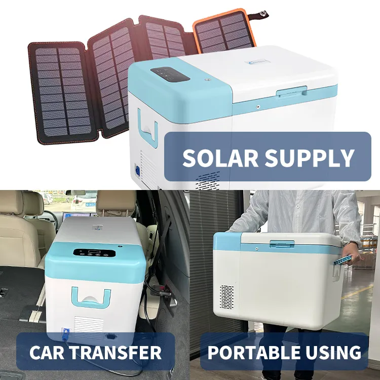 25l Ultra Low Temperature Deep Freezer 12v Dc Solar -86 Degree Portable Ultra Low Temperature Freezer