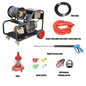 Hiệu quả cao thủy jetter cống làm sạch máy 250bar máy giặt áp lực cao cho cống làm sạch - Product Image 2