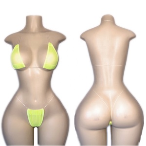 Trajes de <span class=keywords><strong>Baile</strong></span> Personalizados al por Mayor, <span class=keywords><strong>Tangas</strong></span> de Encaje y Malla, Bikini Sexy, Ropa de <span class=keywords><strong>Baile</strong></span> para Mujer - Product Image 5
