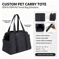 Sac de transport pour animaux de compagnie approuvé par les compagnies aériennes, respirant, pour chiots, chats et petits chiens, directement de l'usine