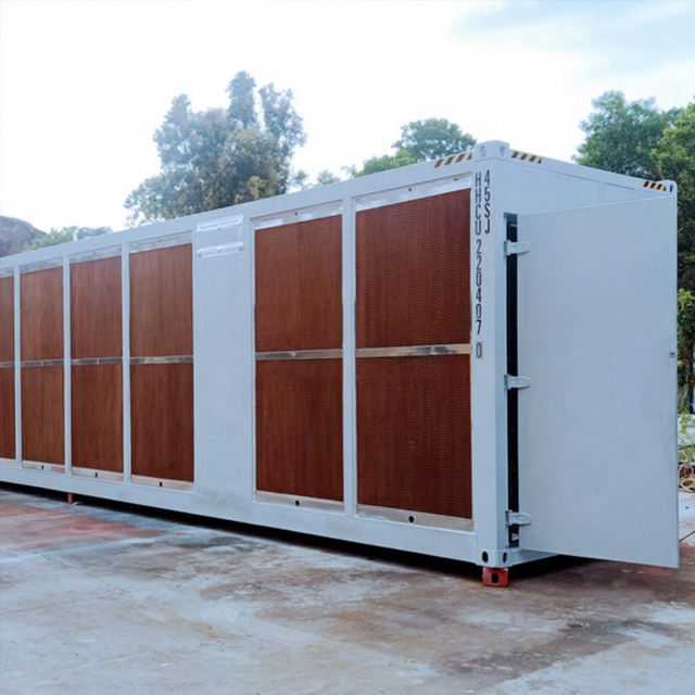40ft Shipping Container Prefabricated House Data Center 40HQ Metal Stock