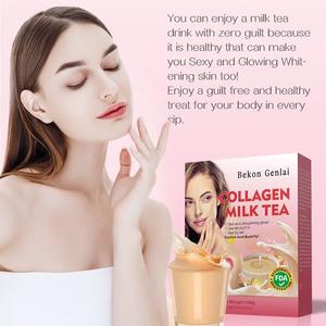 Thé au <span class=keywords><strong>lait</strong></span> au collagène Fabricant <span class=keywords><strong>de</strong></span> produits blanchissants pour la peau Peau au collagène et vitamine C Gluta Glow Sparkle Collagène Thé au <span class=keywords><strong>lait</strong></span> - Product Image 3