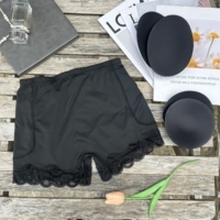 3-1628 # Günstige Ausverkaufsware Damen Nahtlose Unterwäsche Gepolsterte Spitzen-Slips Bauchkontrolle Po-Lifting Formgebende Shorts