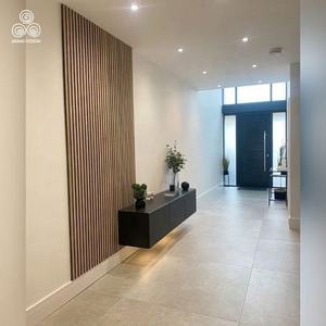 Panel Acústico Decorativo Ecológico de Absorción de Sonido con Listones Akupanel de 600*600 mm de MUMU DESIGN, Precio de Fábrica, <span class=keywords><strong>para</strong></span> KTV - Product Image 3