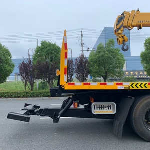 Camion plateau 3 essieux Dongfeng, fournisseur professionnel de véhicules de dépannage, Euro 3/5, transmission manuelle diesel - Product Image 3