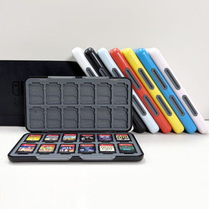 24-in-1 cho Nintendo cho chuyển đổi OLED không thấm nước vỏ cứng chủ thẻ trò chơi phụ kiện hộp mực lưu trữ cho NS cho chuyển đổi 2 - Product Image 2