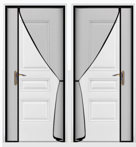 Cortina de apertura lateral transpirable a prueba de mosquitos - Product Image 5