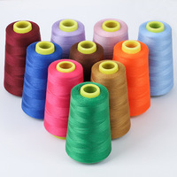 Fil à coudre 100% polyester 40/2 3000 yards |   Fil textile écologique haute ténacité pour la confection de vêtements, de chaussures et de sacs