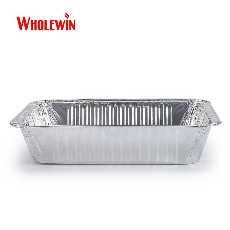 Best sell foil baking pans 315 x 215 mm aluminum foil pan foil drip pans For barbecue or baking