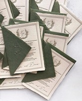 Carte de luxe personnalisée 2026, impression typographique, invitations de mariage haut de gamme, texte en relief, carte postale, liste des invités, carte de menu
