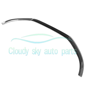 Lèvre de pare-chocs avant en fibre de carbone pour voiture, compatible avec les modèles <span class=keywords><strong>A6</strong></span> S6 C7.5 <span class=keywords><strong>S</strong></span>-<span class=keywords><strong>Line</strong></span> berline 2016, 2017, 2018. - Product Image 2