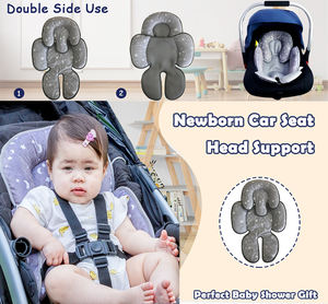 Cuscino di supporto <span class=keywords><strong>per</strong></span> il corpo della testa del rivestimento del passeggino, inserto <span class=keywords><strong>per</strong></span> seggiolino auto <span class=keywords><strong>per</strong></span> bambini, cuscino di supporto <span class=keywords><strong>per</strong></span> il collo del seggiolino auto <span class=keywords><strong>per</strong></span> bambini - Product Image 6