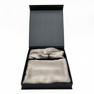 <span class=keywords><strong>Federa</strong></span> per <span class=keywords><strong>cuscino</strong></span> in seta <span class=keywords><strong>con</strong></span> cerniera turbante <span class=keywords><strong>con</strong></span> cappuccio in raso edge e cofano per capelli in seta di gelso <span class=keywords><strong>con</strong></span> federe - Product Image 5