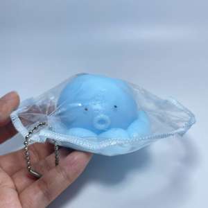 CHENXI Taba Japan Lindos Juguetes Blandos de Pulpo Serie Océano Kit de Estrellas de Mar Blandos de TPR de Levantamiento Lento Antiestrés 4*7.5CM - Product Image 6