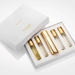 Nước Hoa Sang Trọng Lọ Quà Tặng Thiết Lập Hộp Tùy Chỉnh Thiết Kế Màu Xanh Lá Cây <span class=keywords><strong>5</strong></span> Ml Hương Thơm Khám Phá Kit Bao Bì Hộp - Product Image 6