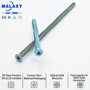 Tornillo para Concreto Malaxy Personalizable de Acero Inoxidable 410 con Cabeza Torx, Estándar Alemán, Alta y Baja Resistencia - Product Image 2