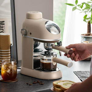 Cafetera Espresso Mini Little Bear KFJ-P02T7, Semiautomática, 0.5L, Carcasa de Plástico, Fácil de Usar, para el Hogar - Product Image 1