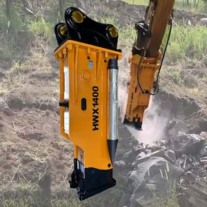 Martillo Hidráulico de Alta Potencia de 20 Toneladas <span class=keywords><strong>para</strong></span> Excavadora, <span class=keywords><strong>para</strong></span> Minería y Trabajos de Demolición - Product Image 1
