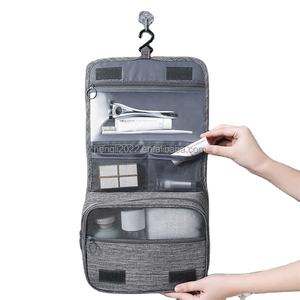 Grande trousse de toilette de voyage suspendue pour femmes et hommes, nécessaire pour le maquillage, les accessoires de beauté, l'organisation, le <span class=keywords><strong>rangement</strong></span>, la pochette de lavage - Product Image 5