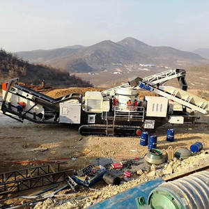 Estación de Trituración Móvil sobre Orugas de 250tph de Venta Caliente, Trituradora de Cono Móvil Tipo Oruga para Minería con Motor y Componentes Centrales PLC - Product Image 5