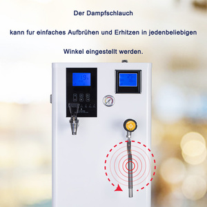 تحكم أوتوماتيكي ذكي بدرجة حرارة ثابتة بالبخار التجاري لمتاجر المشروبات والمقاهي والبخار - Product Image 6