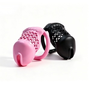 Anillo Vibrador de Malla Hueca en Oferta, Juego de Anillos para Pene con Múltiples Modos de Vibración, Anillo de Silicona para Retrasar la Eyaculación, Estimulación para Parejas, Sexo Anal para Adultos - Product Image 1