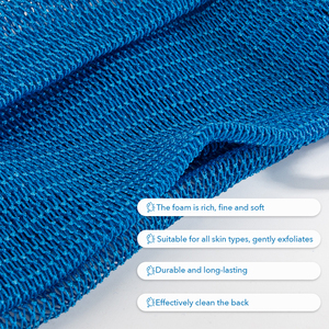 2025 Nâng Cấp Thiết Kế Châu Phi Tẩy Tế Bào Chết Vải Lưới Dài Nylon Tẩy Tế Bào Chết Tắm Vòi Hoa Sen Trở Lại Scrubber Lưới Châu Phi Net Tắm Bọt Biển - Product Image 3