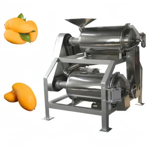 Mango Peel Extract Machine Low Price Automatic Mango Pulping Destone Machine