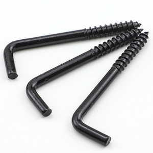 Ganchos en L de Metal con Rosca, Color Negro Zinc, Tipo L, Tamaños Métricos Variados M2.4, M2.5, M2.8, M3.4, M3.7, Precio de Fábrica, Alta Calidad - Product Image 3