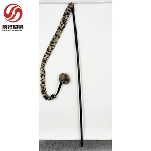 Bán buôn thực tế đuôi mèo trêu ghẹo Cây Đũa phép dài cực đồ chơi tương tác cho mèo và mèo con vật nuôi cung cấp để làm giảm sự nhàm chán - Product Image 5