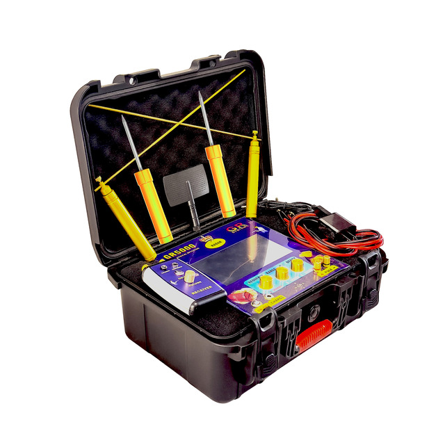 GR-5000 High Sensitivity Metal Detector Long Range 2000m Depth 150m IP55 Rated Gold Silver Copper Iron Diamond Crystal Finding