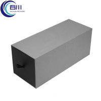 Caja de Regalo Personalizada Premium Simple con Cajón, Impresión de Logotipo, Caja de Embalaje Rígida para Velas Aromáticas, Productos Cosméticos o Aceites
