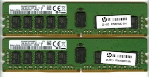 Memoria RAM DDR4 2400 Mhz para Servidor, Capacidades de 8GB, <span class=keywords><strong>16GB</strong></span>, 32GB, 64GB, 128GB, Modelos <span class=keywords><strong>ECC</strong></span> 805347-B21, 805349-B21, 809208-B21, Disponibles en Stock - Product Image 2